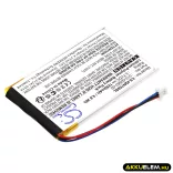 Utángyártott Garmin GPS Li-Polymer akkumulátor 3.7V 1250mAh 010-00583-00 - CameronSino