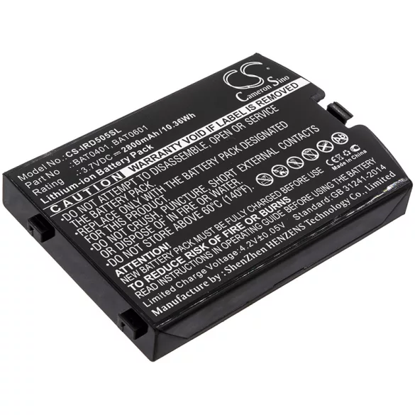 Utángyártott Iridium Műholdas telefon Li-ion akkumulátor 3.7V 2800mAh BAT0401, BAT0601 - CameronSino