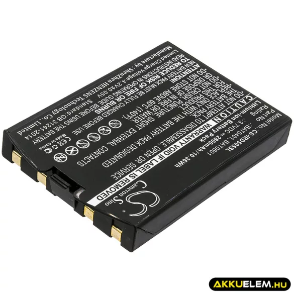 Utángyártott Iridium Műholdas telefon Li-ion akkumulátor 3.7V 2800mAh BAT0401, BAT0601 - CameronSino