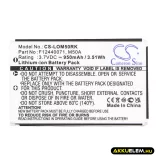 Utángyártott Logitech Billentyűzet Li-ion akkumulátor 3.7V 950mAh 190304-2004, F12440071 - CameronSino