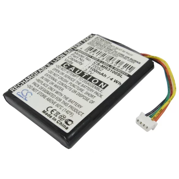 Utángyártott Medion GPS Li-ion akkumulátor 3.7V 1100mAh - CameronSino