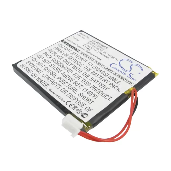 Utángyártott Crestron Távirányító Li-Polymer akkumulátor 3.7V 2100mAh MT-1000C-BTP - CameronSino