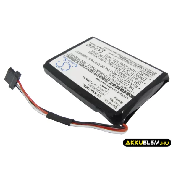 Utángyártott Medion GPS Li-ion akkumulátor 3.7V 1200mAh - CameronSino