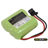 Utángyártott Cobra Vezeték nélküli telefon Ni-MH akkumulátor 2.4V 600mAh - CameronSino