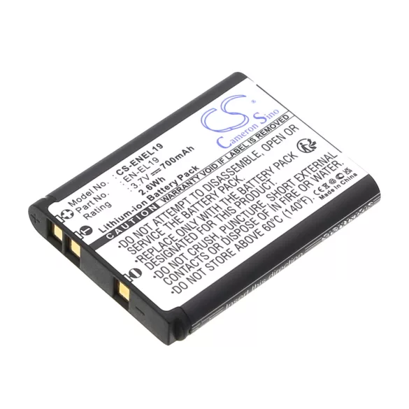 Utángyártott Sony Kamera Li-ion akkumulátor 3.7V 700mAh NP-BJ1 - CameronSino