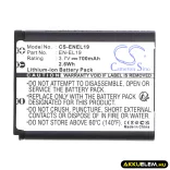 Utángyártott Sony Kamera Li-ion akkumulátor 3.7V 700mAh NP-BJ1 - CameronSino