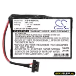 Utángyártott Magellan GPS Li-ion akkumulátor 3.7V 720mAh MR2045 - CameronSino