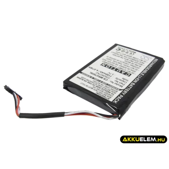 Utángyártott Magellan GPS Li-ion akkumulátor 3.7V 1100mAh 0392607k2 - CameronSino