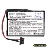 Utángyártott Magellan GPS Li-ion akkumulátor 3.7V 720mAh 03A250XEQ0301 - CameronSino