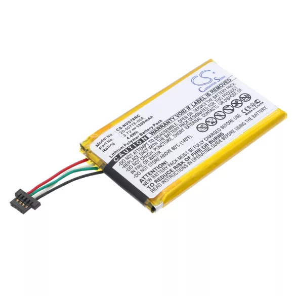 Utángyártott Nevo Távirányító Li-Polymer akkumulátor 3.7V 1200mAh 20-00778-00A - CameronSino