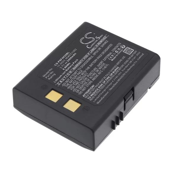 Utángyártott PSC Vonalkód szkenner Li-ion akkumulátor 3.7V 2400mAh 11-0023, 95ACC1302 - CameronSino