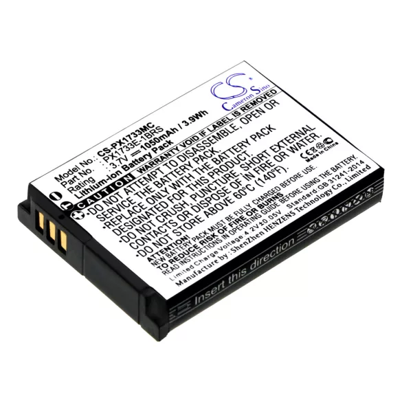 Utángyártott Toshiba Kamera Li-ion akkumulátor 3.7V 1050mAh 084-07042L-073, PX1733 - CameronSino
