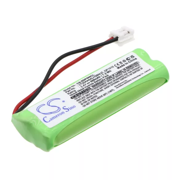 Utángyártott TEVION Vezeték nélküli telefon Ni-MH akkumulátor 2.4V 500mAh - CameronSino