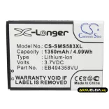 Utángyártott Samsung mobil Li-ion akkumulátor 3.7V 1350mAh EB494358VU - CameronSino