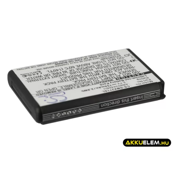 Utángyártott Samsung mobil Li-ion akkumulátor 3.7V 750mAh AB803446BU, AB803446BA - CameronSino