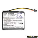Utángyártott TomTom GPS Li-ion akkumulátor 3.7V 1000mAh VF6M, AHL03711022 - CameronSino