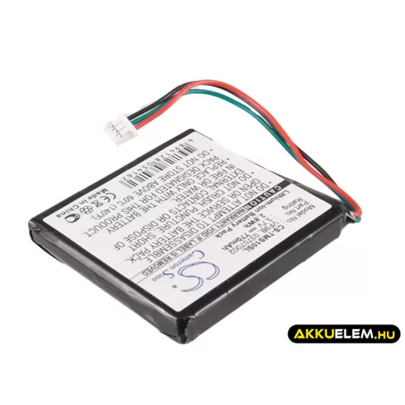 Utángyártott TomTom GPS Li-ion akkumulátor 3.7V 770mAh VF9B, AHL03707002 - CameronSino