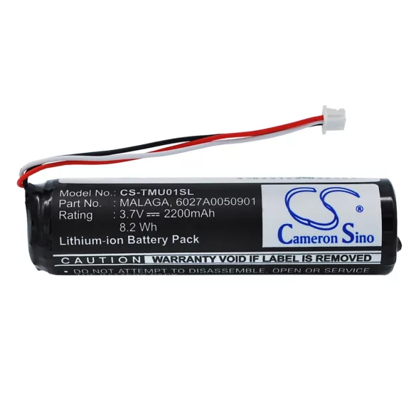 Utángyártott TomTom GPS Li-ion akkumulátor 3.7V 2200mAh MALAGA, 6027A0050901 - CameronSino