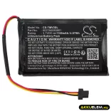 Utángyártott TomTom GPS Li-ion akkumulátor 3.7V 1100mAh 6027A0093901 - CameronSino