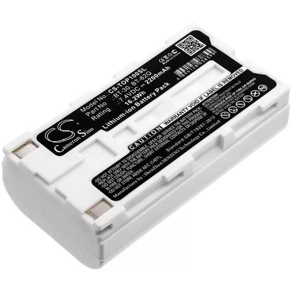 Utángyártott Sokkia egyéb Li-ion akkumulátor 7.4V 2200mAh BT-66Q - CameronSino