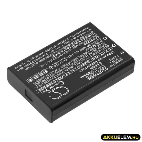 Utángyártott Opticon Vonalkód szkenner Li-ion akkumulátor 3.7V 1800mAh 13224 - CameronSino