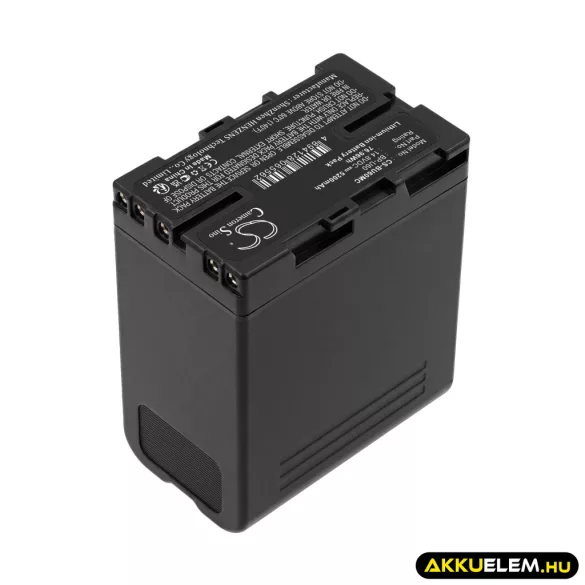 Utángyártott Sony Kamera Li-ion akkumulátor 14.8V 5200mAh BP-U60, BP-U65 - CameronSino