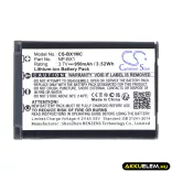 Utángyártott Sony Kamera Li-ion akkumulátor 3.7V 950mAh NP-BX1 - CameronSino