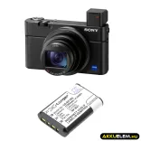Utángyártott Sony Kamera Li-ion akkumulátor 3.7V 1150mAh NP-BX1 - CameronSino