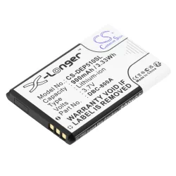  Utángyártott Seecode mobil Li-ion akkumulátor 3.7V 900mAh - CameronSino
