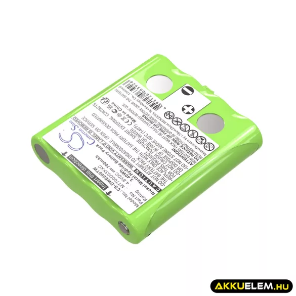 Utángyártott DeTeWe adó-vevő rádió Ni-MH akkumulátor 4.8V 700mAh MT700D03XXC - CameronSino