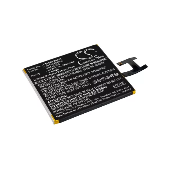Utángyártott Sony Ericsson mobil Li-Polymer akkumulátor 3.7V 2300mAh LIS1502ERPC, US446370 - CameronSino