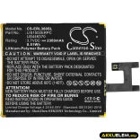 Utángyártott Sony Ericsson mobil Li-Polymer akkumulátor 3.7V 2300mAh LIS1502ERPC, US446370 - CameronSino