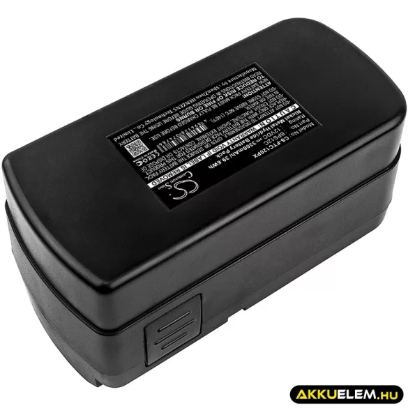 Utángyártott Festool szerszámgép Ni-MH akkumulátor 12V 3300mAh BPS12C, BPS12 - CameronSino