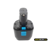 Utángyártott Hitachi szerszámgép Ni-MH akkumulátor 12V 3300mAh FEB12S12, EB12 - CameronSino