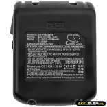 Utángyártott Hitachi szerszámgép Li-ion akkumulátor 14.4V 5000mAh BSL 1415, BSL 1430 - CameronSino