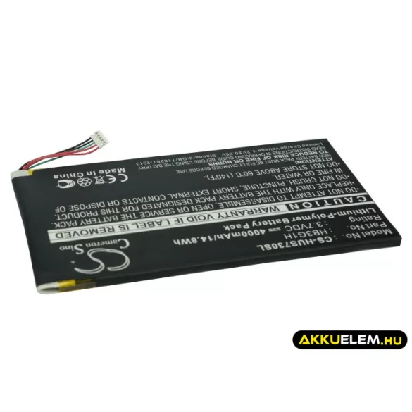 Utángyártott Huawei Tablet Li-Polymer akkumulátor 3.7V 4000mAh HB3G1H - CameronSino