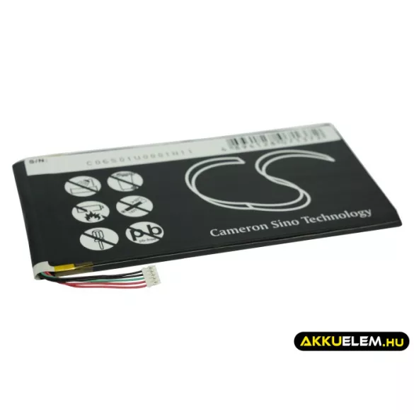 Utángyártott Huawei Tablet Li-Polymer akkumulátor 3.7V 4000mAh HB3G1H - CameronSino