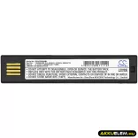Utángyártott Keyence Vonalkód szkenner Li-ion akkumulátor 3.7V 2000mAh 50121527-005, HR-B1 - CameronSino