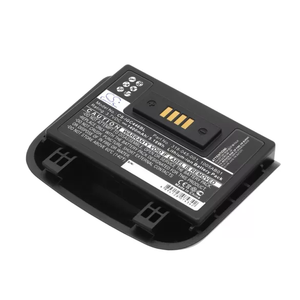 Utángyártott Intermec Vonalkód szkenner Li-ion akkumulátor 3.7V 1400mAh 318-045-001, 1005AB01 - CameronSino