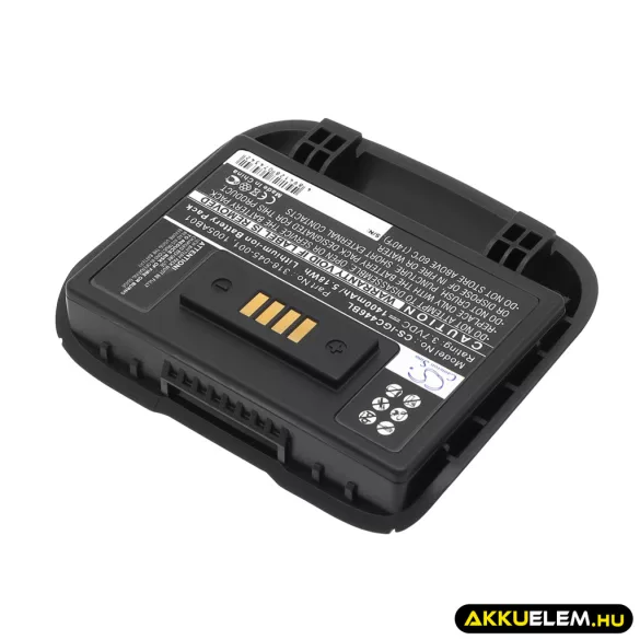 Utángyártott Intermec Vonalkód szkenner Li-ion akkumulátor 3.7V 1400mAh 318-045-001, 1005AB01 - CameronSino