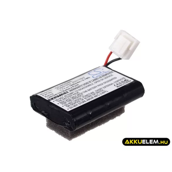 Utángyártott Ingenico Fizetési terminál Li-ion akkumulátor 3.7V 1800mAh F26401652, 252117847 - CameronSino