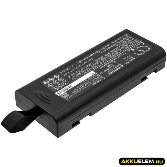 Utángyártott Mindray Orvosi Li-ion akkumulátor 11.1V 5200mAh 022-000008-00, 115-018012-00 - CameronSino