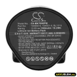 Utángyártott Makita szerszámgép Li-ion akkumulátor 10.8V 1500mAh 194550-6, 194551-4 - CameronSino