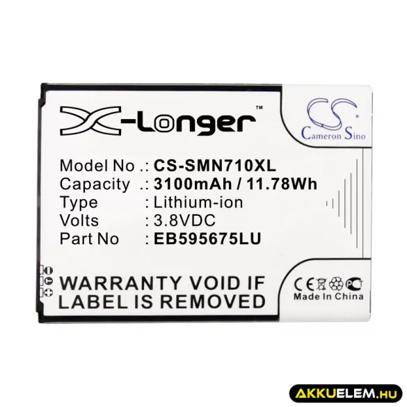 Utángyártott Sprint mobil Li-ion akkumulátor 3.8V 3100mAh - CameronSino
