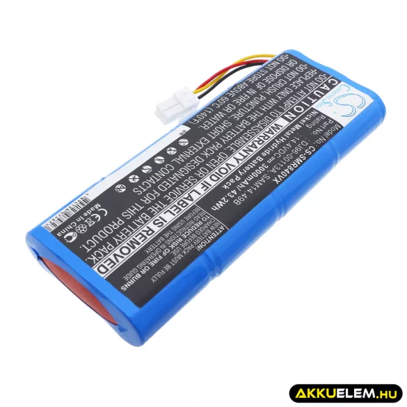 Utángyártott Samsung porszívó Ni-MH akkumulátor 14.4V 3000mAh DJ96-00113A, SAM14.49B - CameronSino