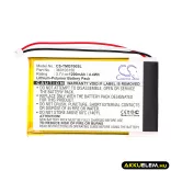 Utángyártott TomTom GPS Li-Polymer akkumulátor 3.7V 1200mAh 360103150 - CameronSino