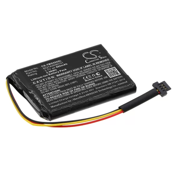 Utángyártott TomTom GPS Li-ion akkumulátor 3.7V 800mAh 6027A0090721 - CameronSino