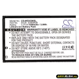 Utángyártott Maas mobil Li-ion akkumulátor 3.7V 1050mAh CB-28 - CameronSino