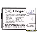 Utángyártott Acer mobil Li-ion akkumulátor 3.7V 1460mAh BAT-610, BT.0010S.006 - CameronSino