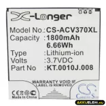 Utángyártott Acer mobil Li-ion akkumulátor 3.7V 1800mAh KT.0010J.008, JD-201212-JLQU-C11M-003 - CameronSino